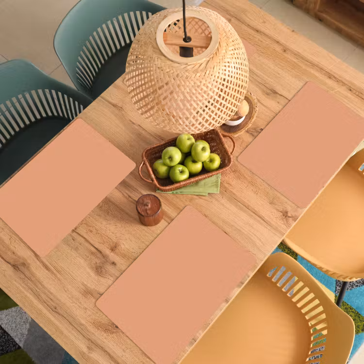Placemat - 6 stuks - Desert - Coral - Koraal — 6