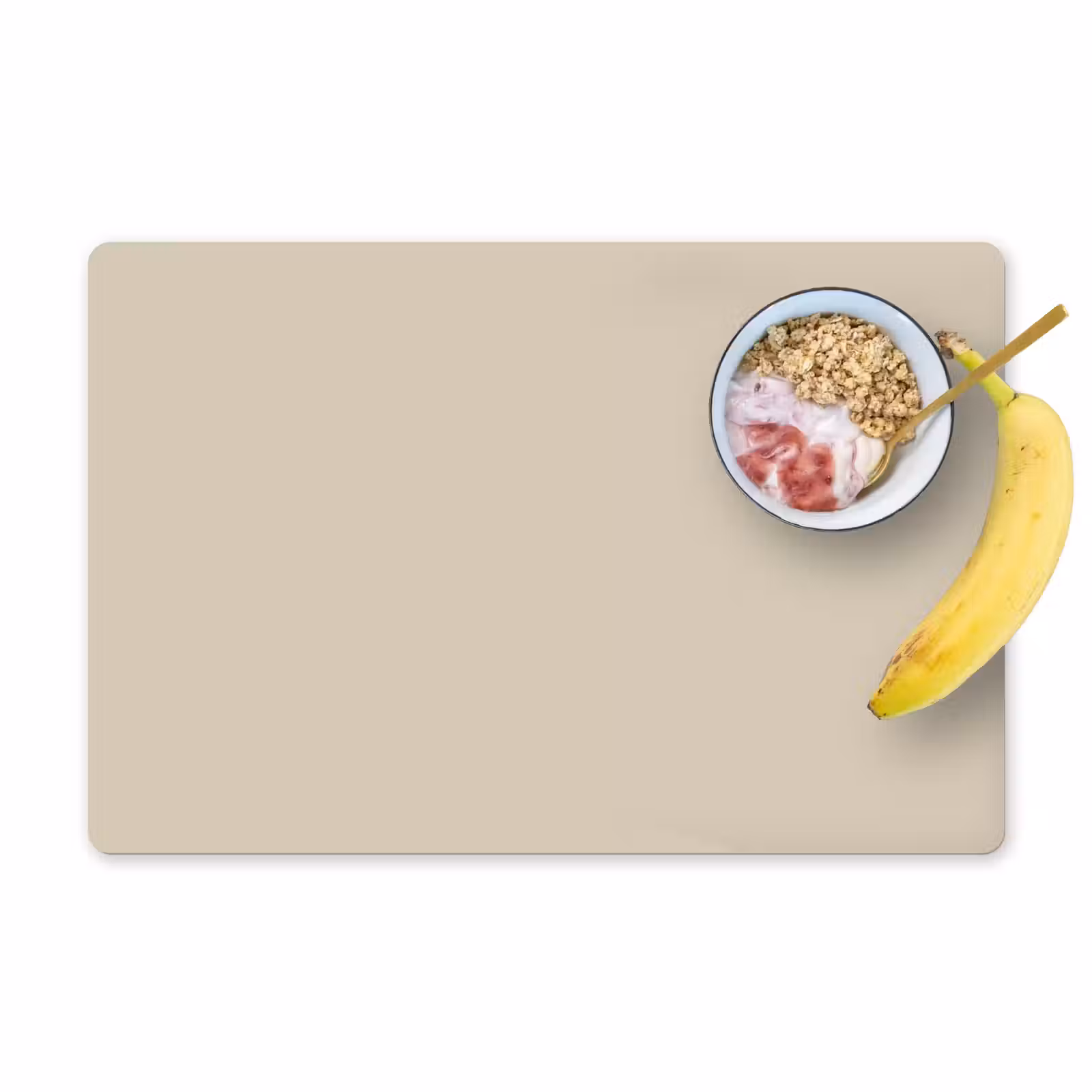 Placemat - 6 stuks - Baked - Biscuit - Nude — 1
