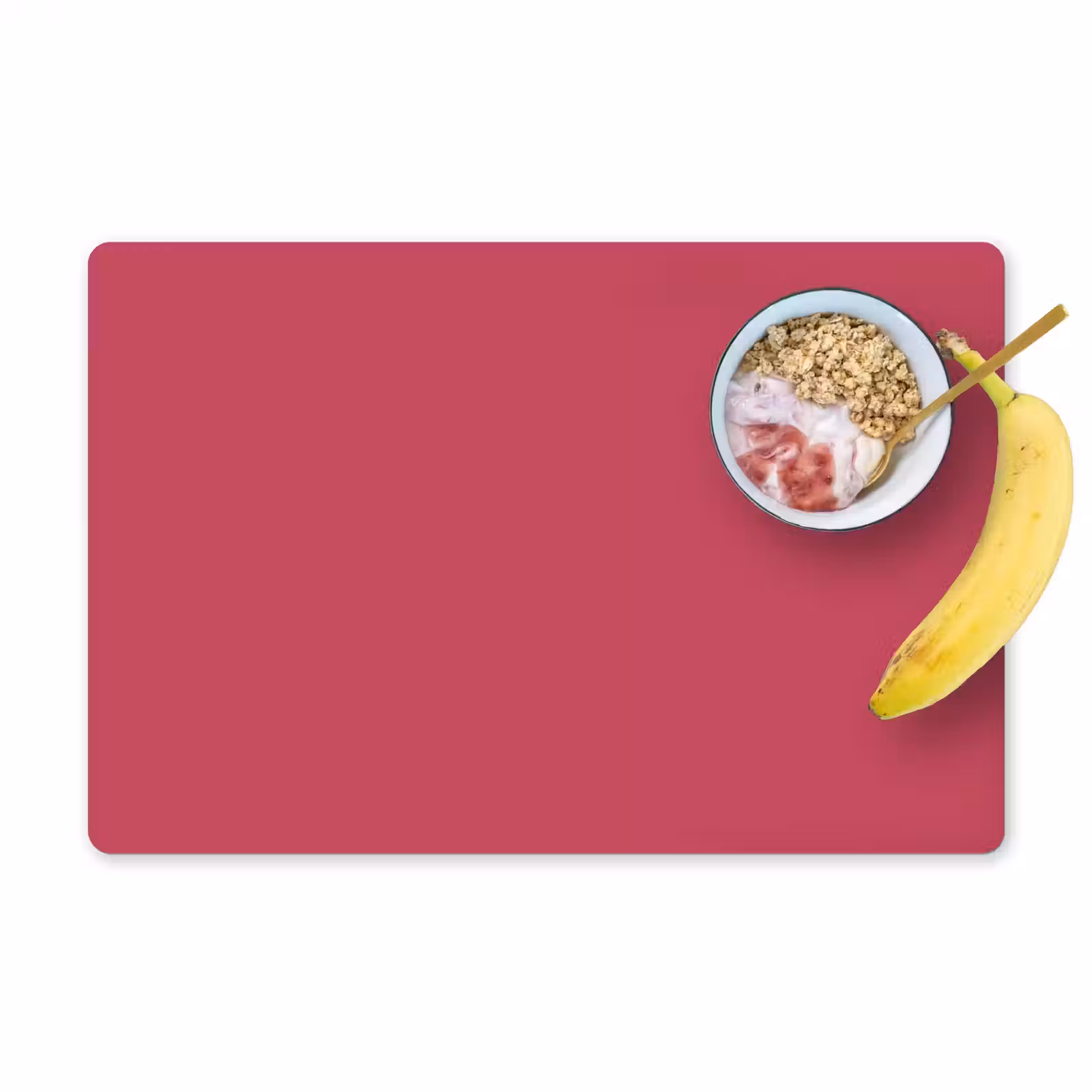 Placemat - 6 stuks - Bold - Berry - Rood — 1