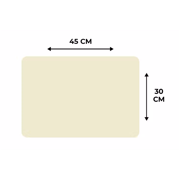 Placemat - 6 stuks - Arctic - Daisy - Nude — 3