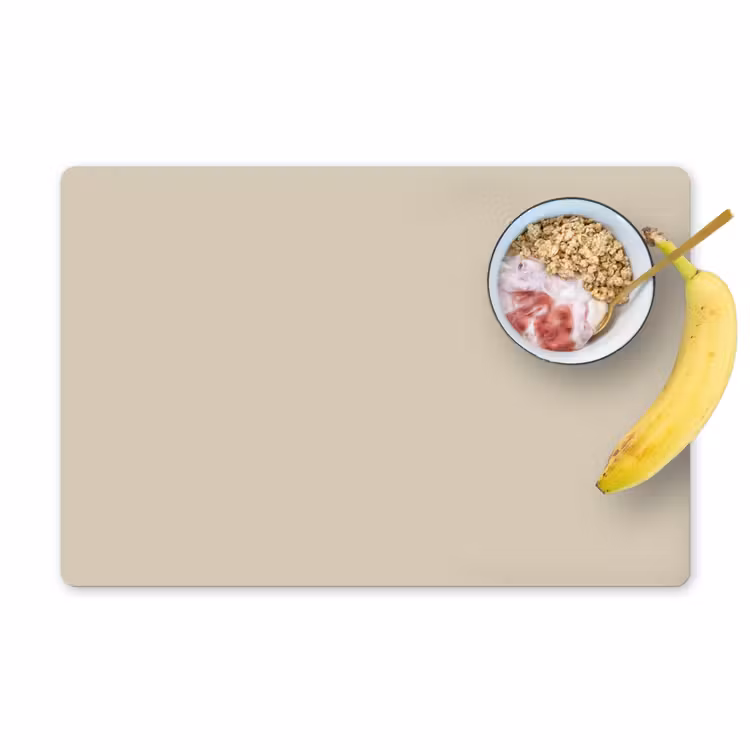 Placemat - 6 stuks - Baked - Biscuit - Nude — 1
