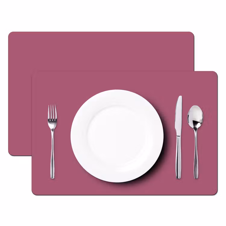 Placemat - 6 stuks - Berry - Roze -Pink — 2