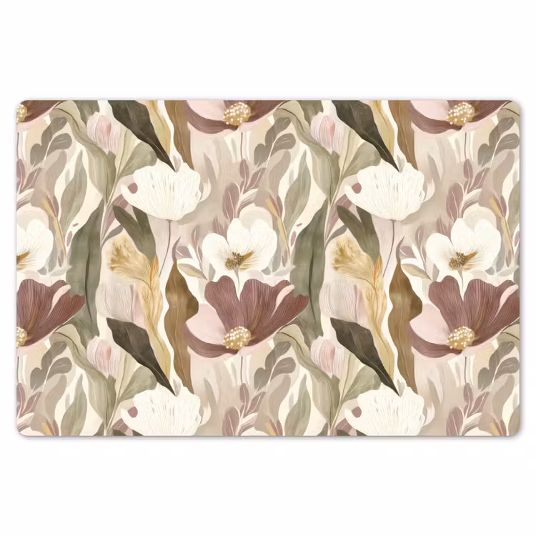 Placemat - 6 stuks - Bloemen - Aquarel - Kleurrijk — 7