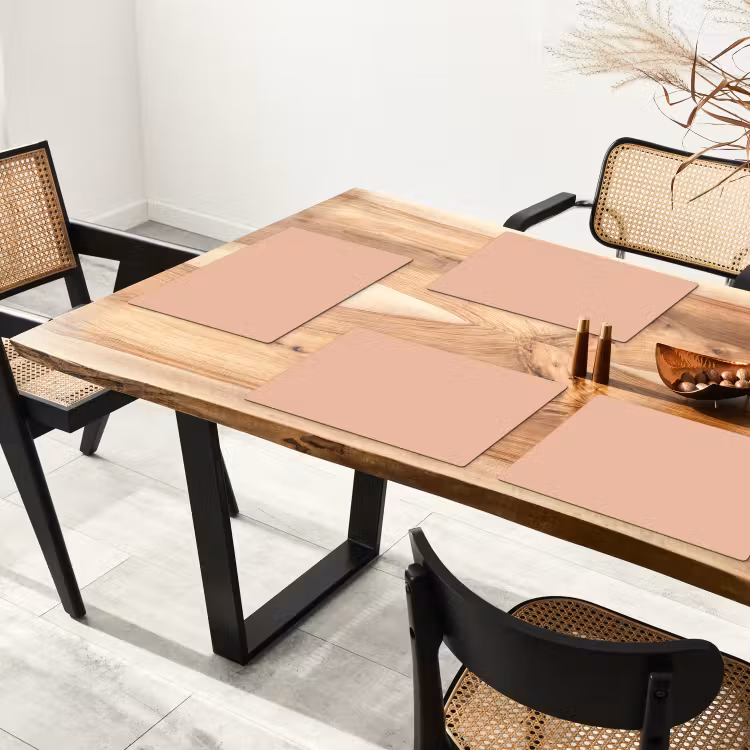 Placemat - 6 stuks - Blush - Terracotta - Nude — 5