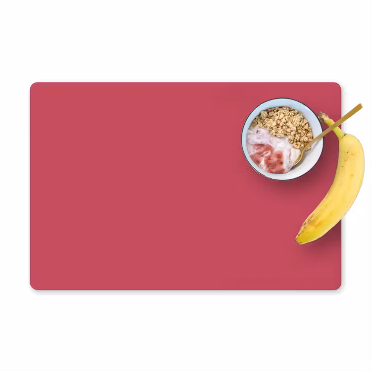 Placemat - 6 stuks - Bold - Berry - Rood — 1
