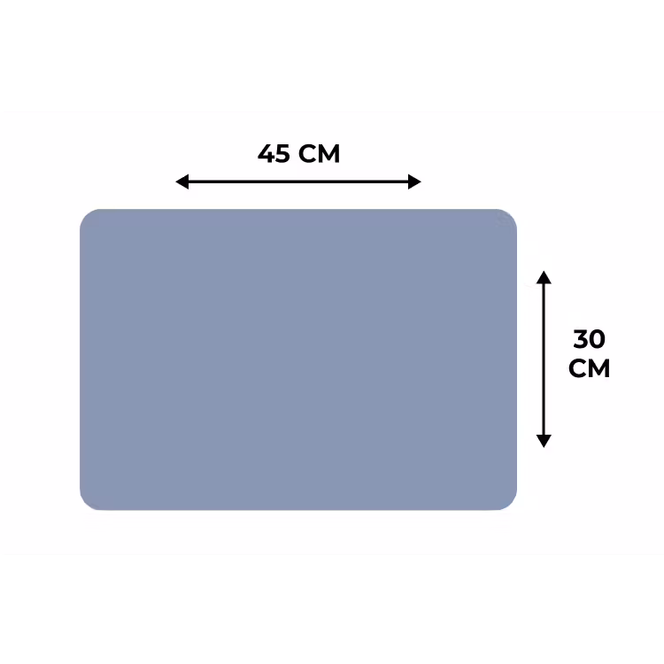 Placemat - 6 stuks - Canary - Champ - Blauw — 3