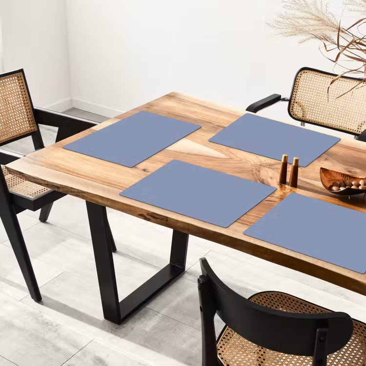 Placemat - 6 stuks - Canary - Champ - Blauw — 5