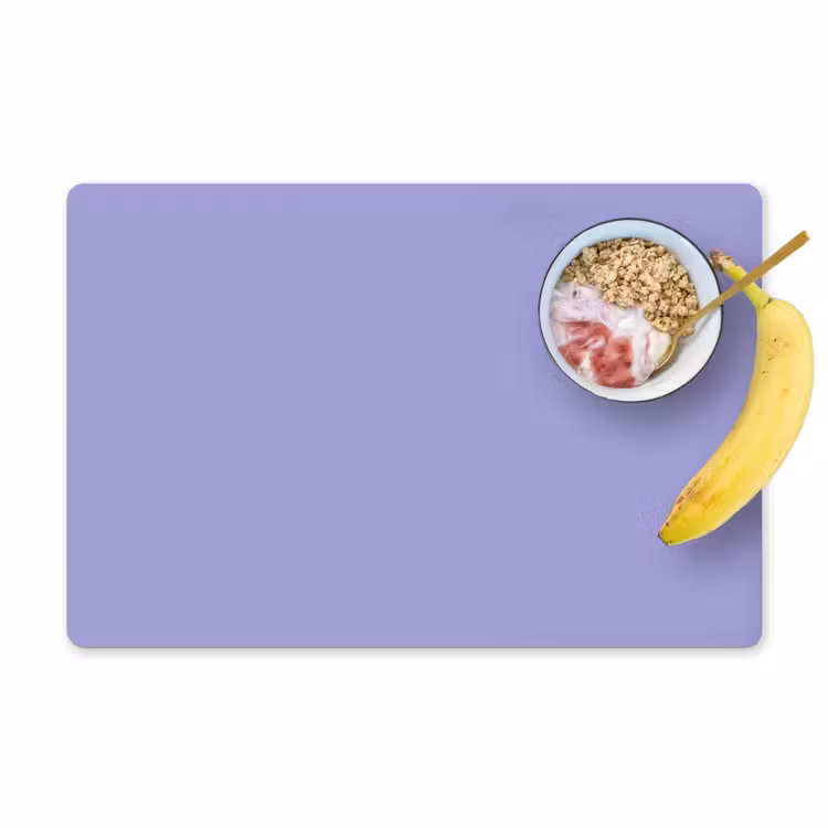 Placemat - 6 stuks - Ceil - Paars - Lila — 1