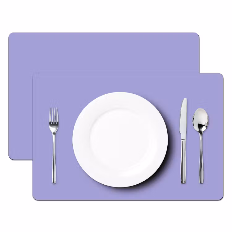 Placemat - 6 stuks - Ceil - Paars - Lila — 2