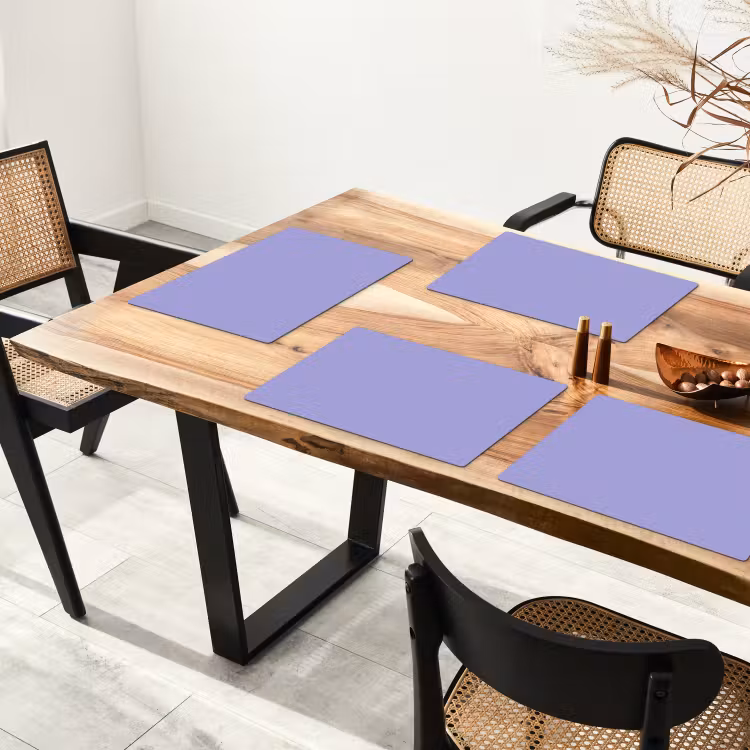 Placemat - 6 stuks - Ceil - Paars - Lila — 5