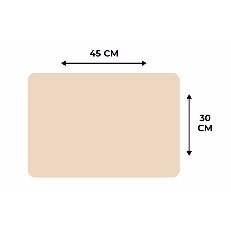 Placemat - 6 stuks - Cream - Nude - Neutraal — 3