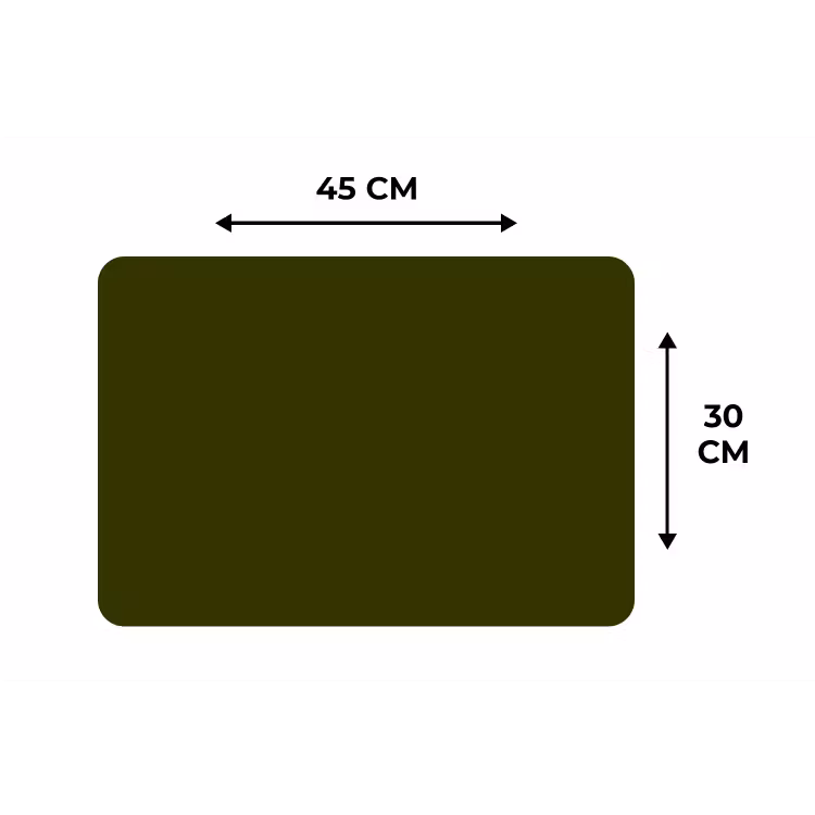 Placemat - 6 stuks - Dark  - Olive - Groen — 3