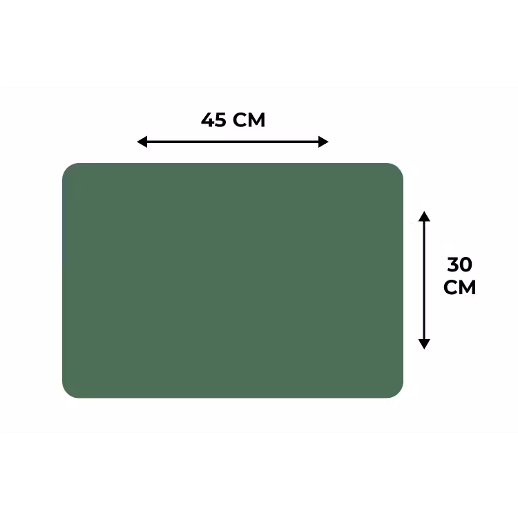 Placemat - 6 stuks - Deep - Sagewood - Groen — 3