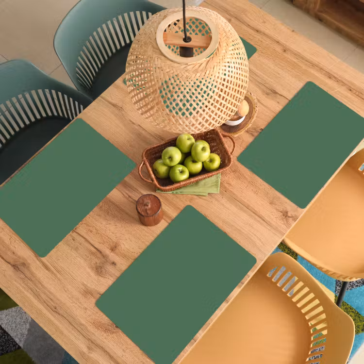 Placemat - 6 stuks - Deep - Sagewood - Groen — 6