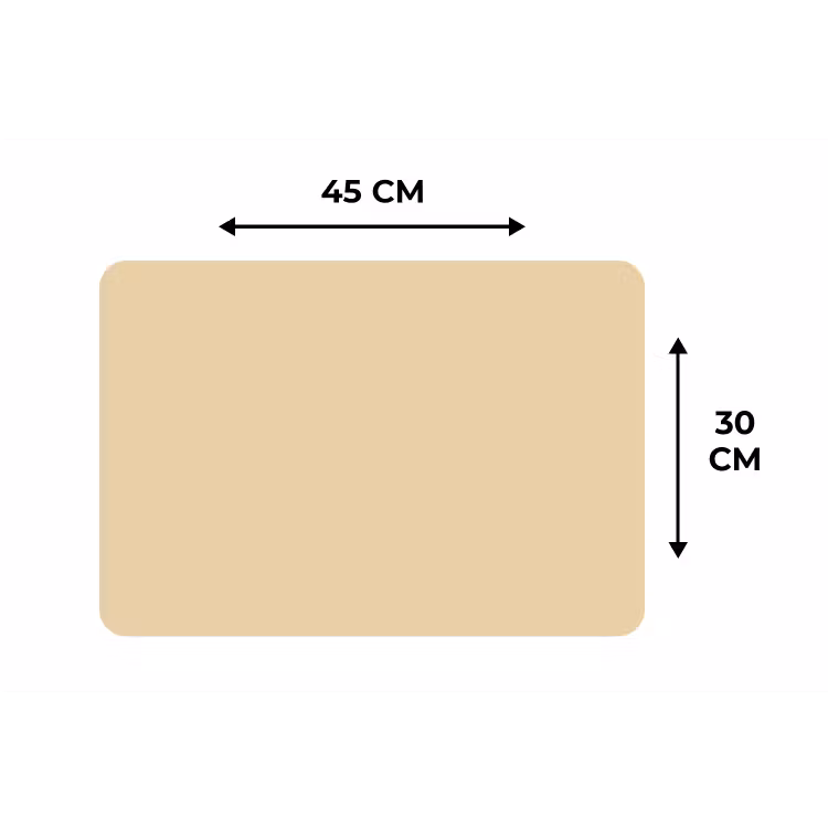Placemat - 6 stuks - Desert - Sand - Nude — 3