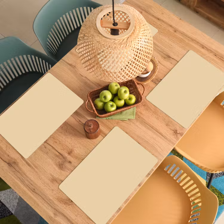 Placemat - 6 stuks - Desert - Sand - Nude — 6