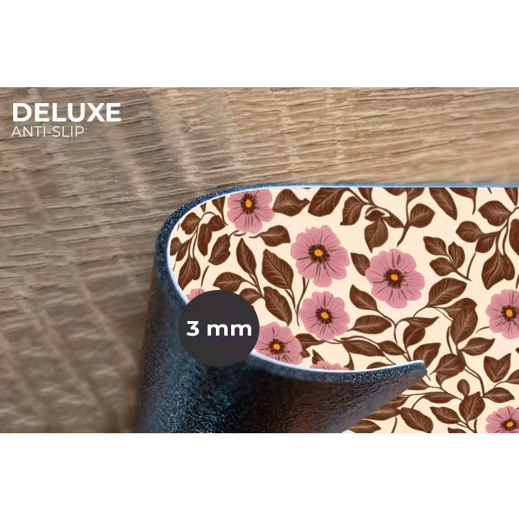 Placemat - 6 stuks - Bloemen - Bladeren - Kleurrijk — 4