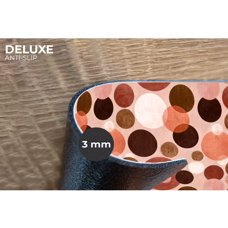 Placemat - 6 stuks - Cirkels - Modern - Kleurrijk — 4