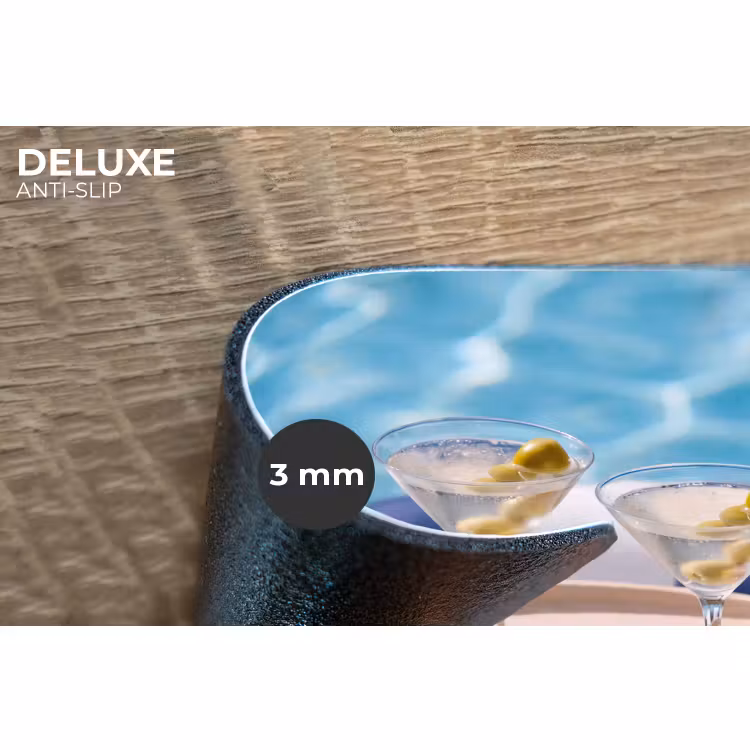 Placemat - 6 stuks - Cocktail - Zwembad - Zomer - Blauw — 4
