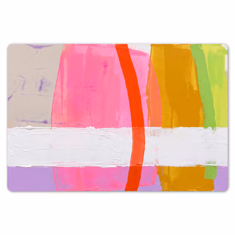 Placemat - 6 stuks - Abstract - Kleurrijk - Vormen - Modern - Kunst — 7