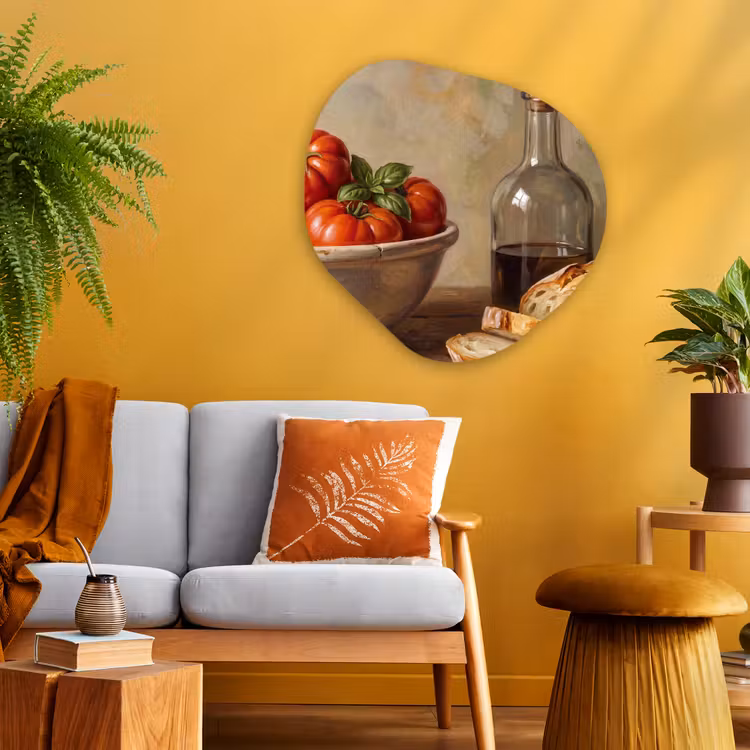 Organische vorm aluminium - Tomaten - Kom - Eten — 3