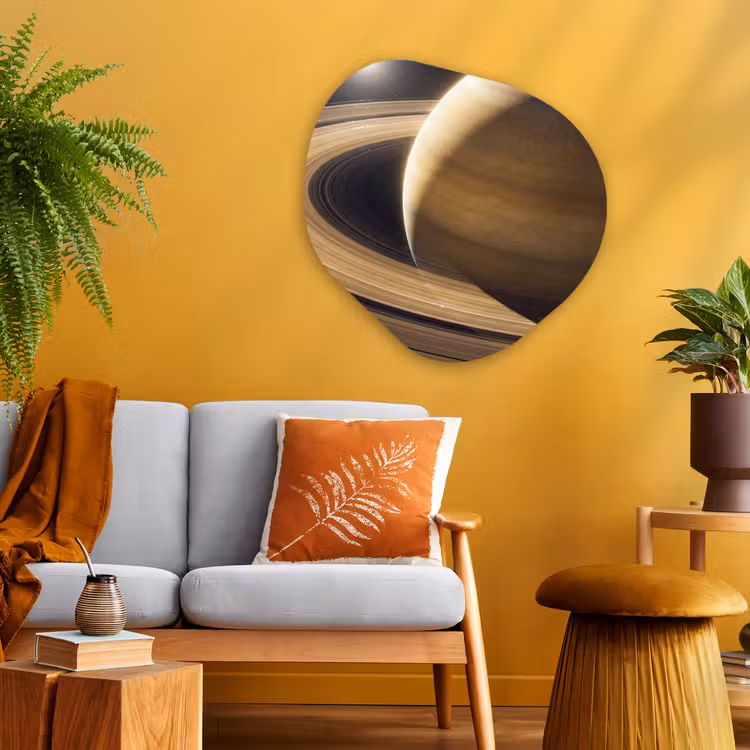Organische vorm aluminium - Planeet - Ringen - Ruimte — 3