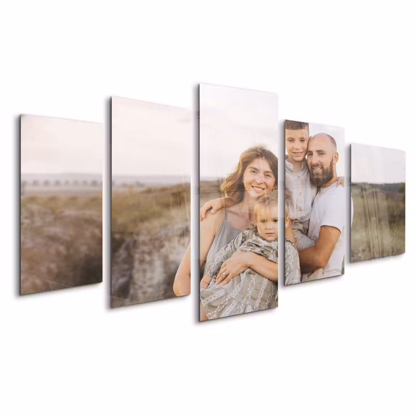 Plexiglas vijfluik - 100x50 cm — 1