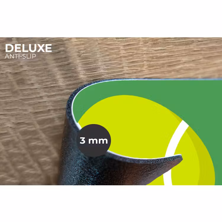 Placemat - 6 stuks - Bal - Geel - Sport - Groen - Illustratie — 4