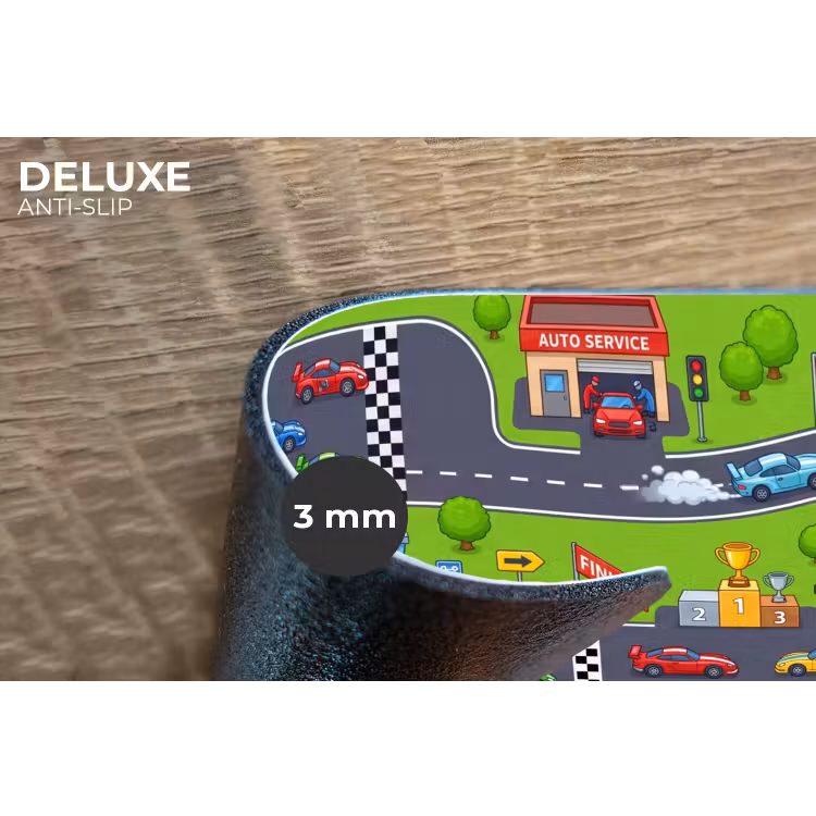 Placemat - 6 stuks - Circuit - Auto - Cartoon — 4