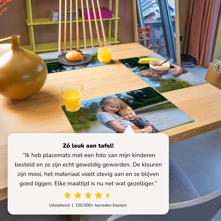 Placemat met foto — 7