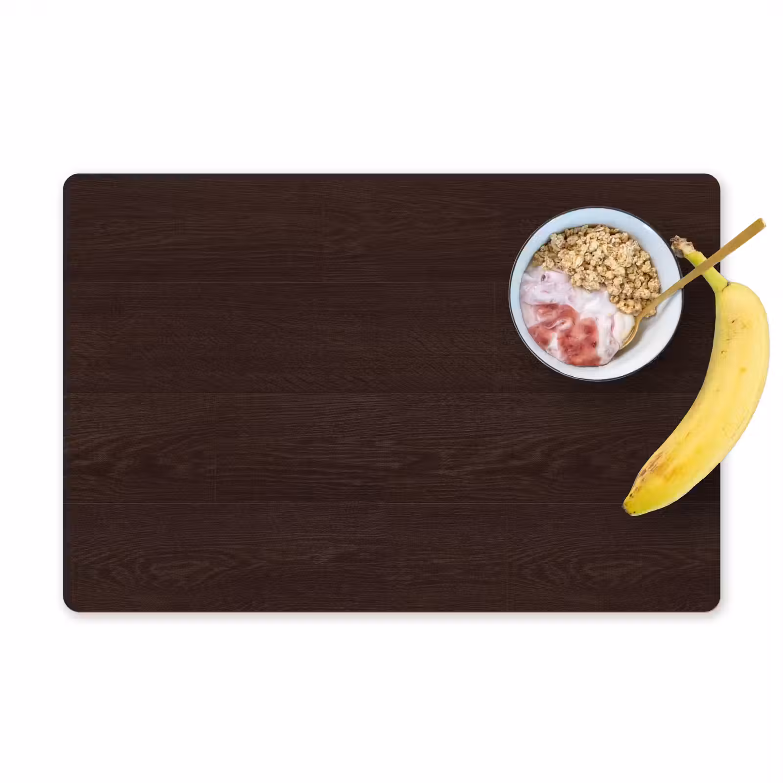 Placemat - 6 stuks - Patroon - Hardhout - Plank — 1
