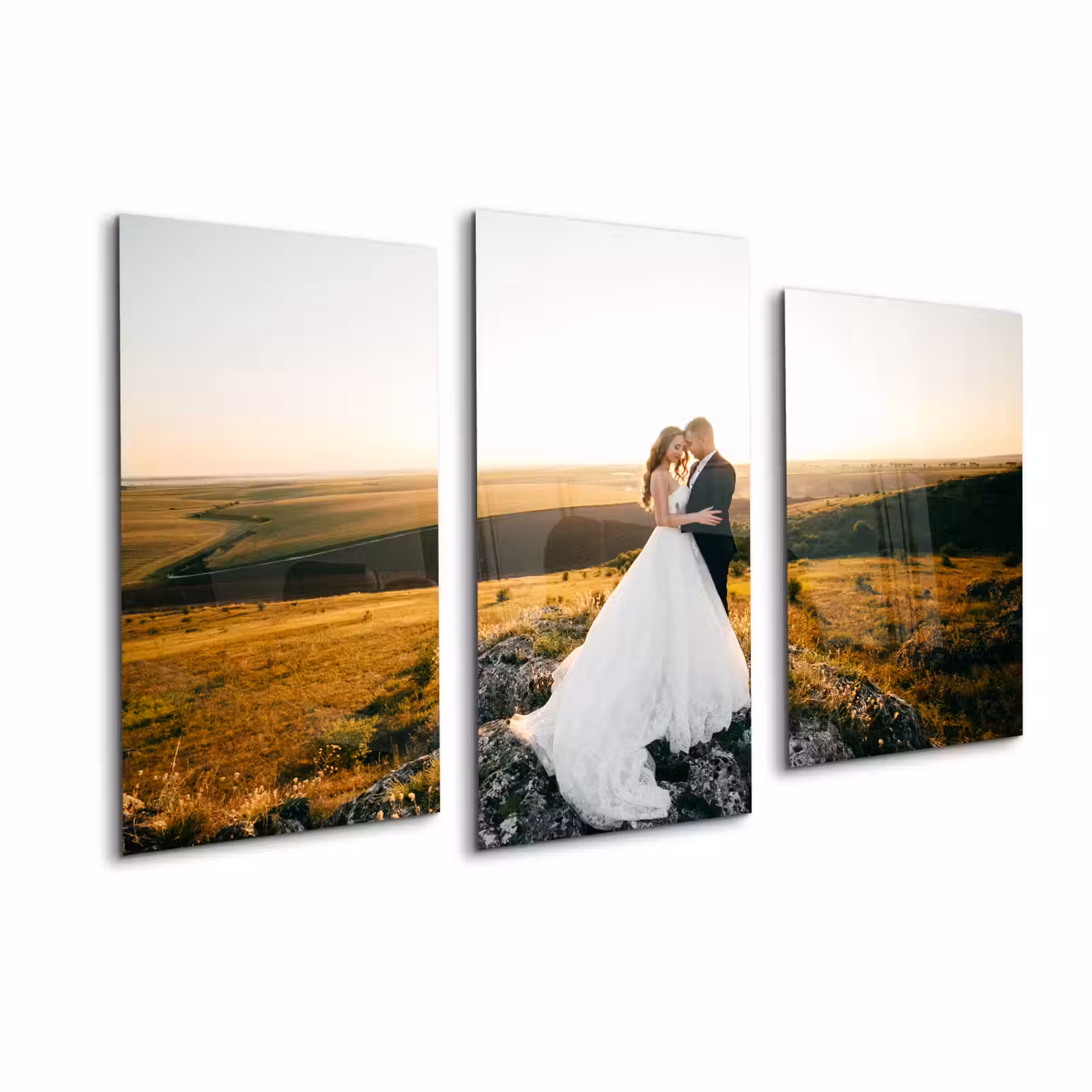 Plexiglas drieluik - 120x60 cm — 1
