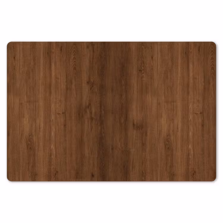 Placemat - 6 stuks - Hardhout - Patronen - Bruin — 7