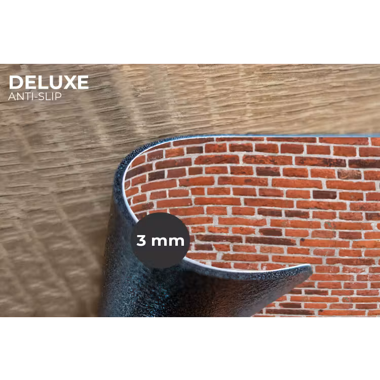 Placemat - 6 stuks - Muur - Bakstenen - Versleten - Voegen — 4