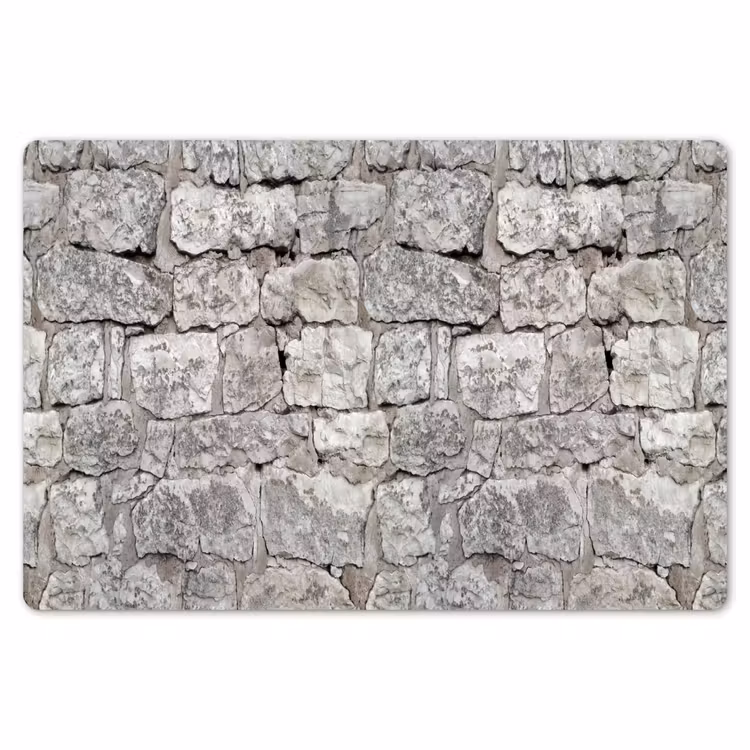 Placemat - 6 stuks - Natuurstenen - Muur - Afbrokkeling — 7