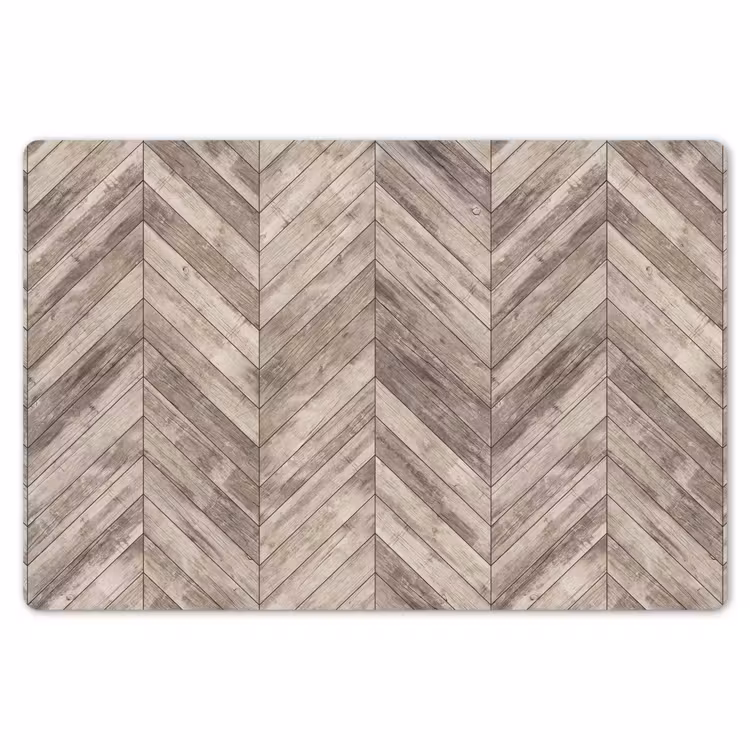 Placemat - 6 stuks - Plank - Patronen - Brocante — 7