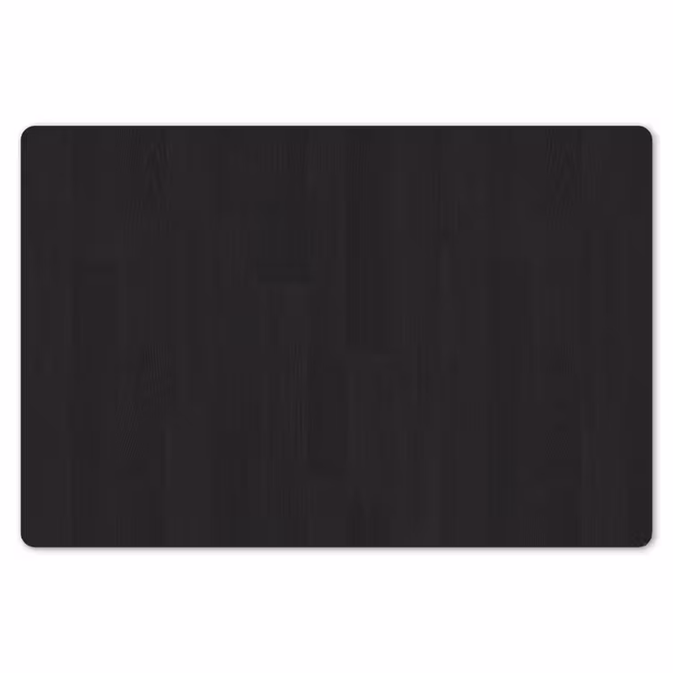 Placemat - 6 stuks - Plank - Zwart - Patronen — 7