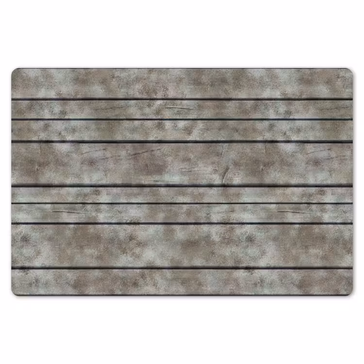 Placemat - 6 stuks - Retro - Plank - Patronen — 7