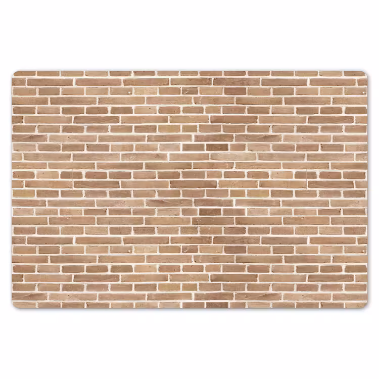Placemat - 6 stuks - Stenen - Bruin - Licht - Patroon — 7