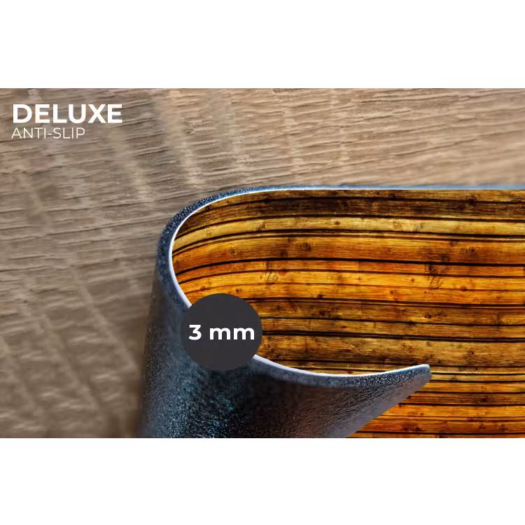 Placemat - 6 stuks - Vintage - Hout - Patronen - Planken — 4