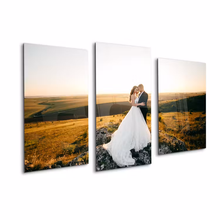 Plexiglas drieluik - 120x60 cm — 1