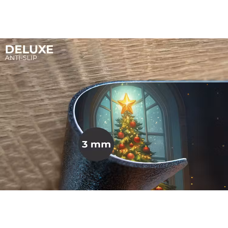 Placemat - 6 stuks - Kerstboom - Cadeau - Kerst - Winter — 4
