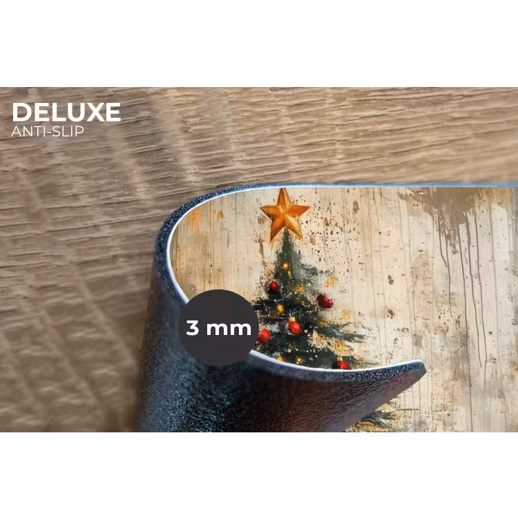 Placemat - 6 stuks - Kerstboom - Vintage - Kerst - Cadeau — 4
