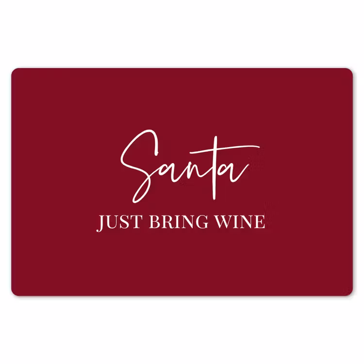 Placemat - 6 stuks - Santa - Wine - Rood - Kerst - Kerstman — 7
