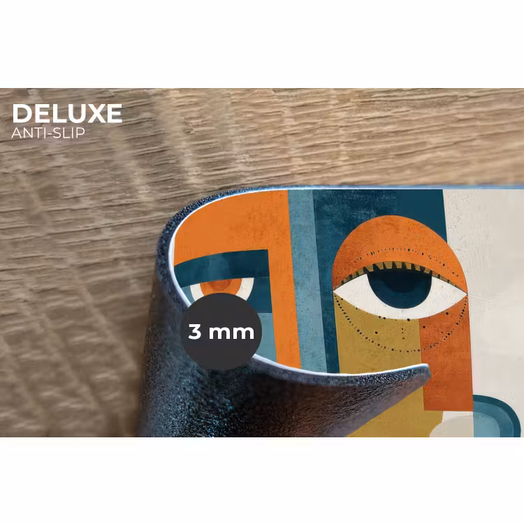 Placemat - 6 stuks - Geometrisch - Strakke vormen - Kleurrijk — 4