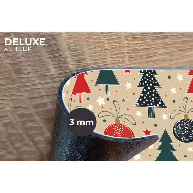 Placemat - 6 stuks - Illustratie - Kerst - Sterren — 4
