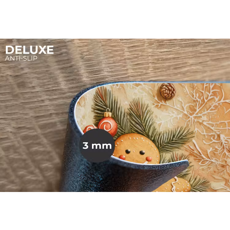 Placemat - 6 stuks - Kerstmis - Koekje - Poppetje - Speculaas — 4