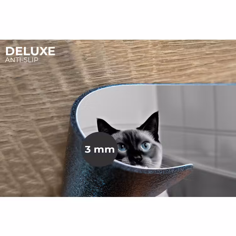 Placemat - 6 stuks - Kat - Siamees - Zwart Wit - Schattig - Dieren — 4