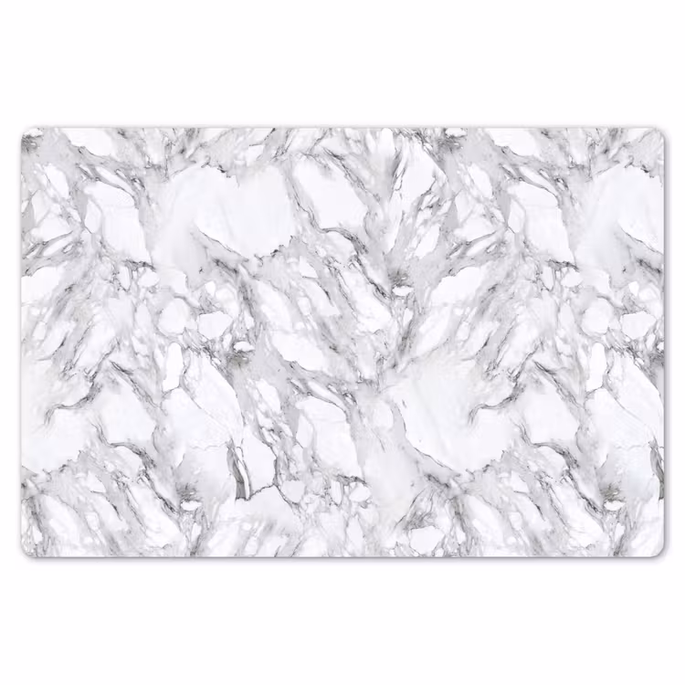 Placemat - 6 stuks - Marmer - Gelaagd - Brekend - Grijsstructuur — 7