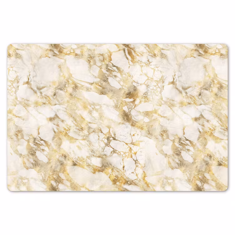 Placemat - 6 stuks - Warm - Gouden - Marmer - Patroon — 7